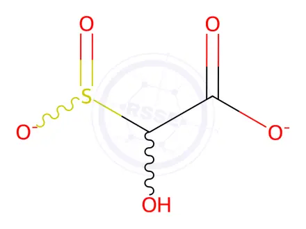 Chemical structure of Dinatrium-2-hydroxysulfinatoacetat