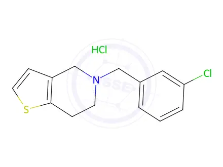 Chemical structure of Ticlopidine - Impurity G