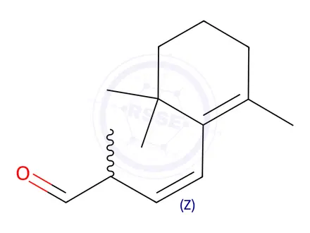 Chemical structure of Ionone Impurity 13