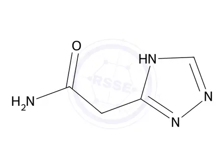 Chemical structure of 2-(1H-1,2,4-triazol-5-yl)acetamide