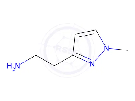 Chemical structure of 2-(1-Methyl-1H-pyrazol-3-yl)ethanamine