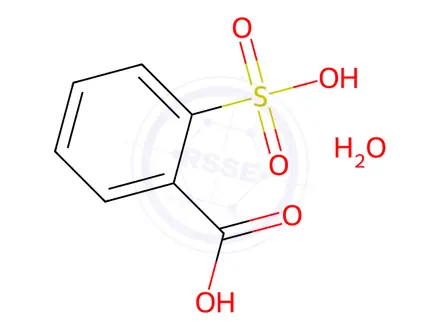 Chemical structure of 2-SULFOBENZOIC ACID HYDRATE