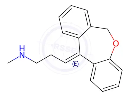 Chemical structure of Doxepin EP Impurity C (Free Base)