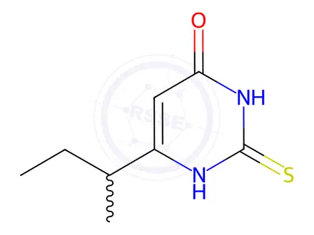Chemical structure of Propylthiouracil Impurity 8
