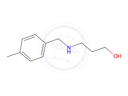 Chemical structure of 3-((4-Methylbenzyl)amino)propan-1-ol
