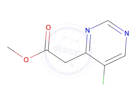 Chemical structure of Methyl 2-(5-chloropyrimidin-4-yl)acetate