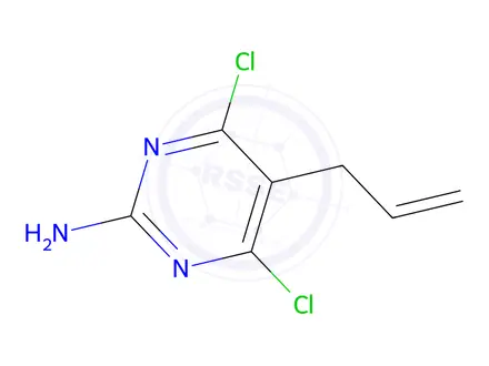 Chemical structure of 5-Allyl-4,6-dichloropyrimidin-2-amine