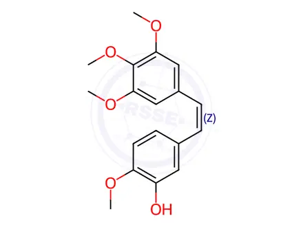 Chemical structure of Combretastatin A-4