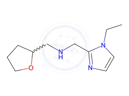 Chemical structure of 1-(1H-Imidazol-2-yl)-N-((tetrahydrofuran-2-yl)methyl)propan-1-amine