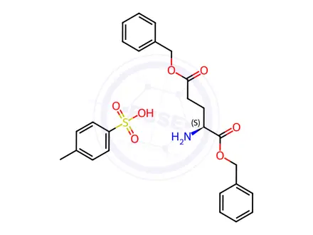 Chemical structure of L-Glutamic acid dibenzyl ester 4-toluenesulfonate