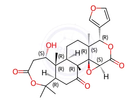 Chemical structure of Deacetylnomilin