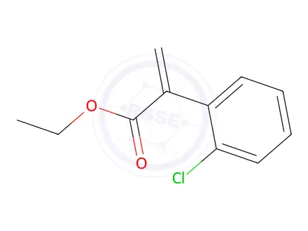 Chemical structure of Ethyl 2-(2-chlorophenyl)acrylate