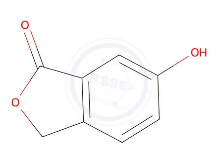 Chemical structure of 6-hydroxy-1,3-dihydro-2-benzofuran-1-one