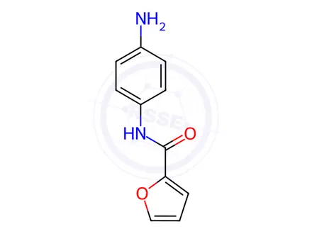Chemical structure of N-(4-Aminophenyl)furan-2-carboxamide