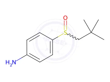 Chemical structure of 4-(Neopentylsulfinyl)aniline