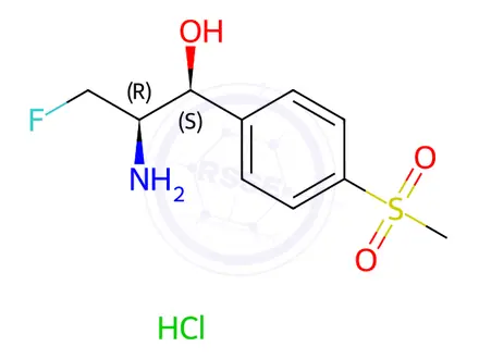 Chemical structure of Florfenicol Impurity 34 Hydrochloride