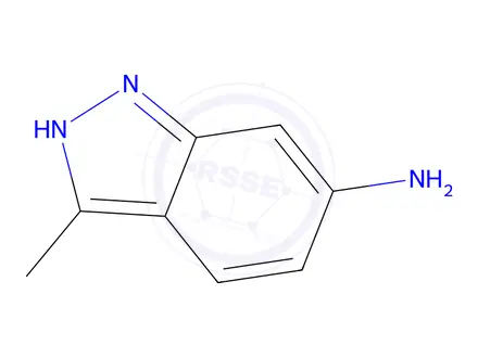 Chemical structure of 3-Methyl-1H-indazol-6-amine
