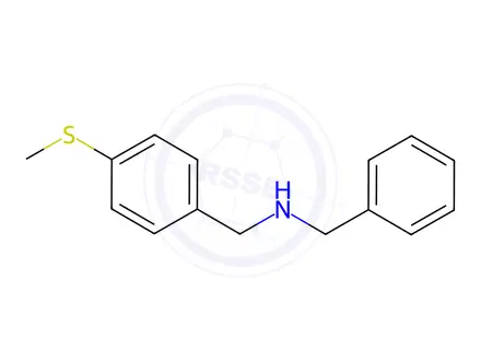Chemical structure of N-benzyl-1-(4-(methylthio)phenyl)methanamine