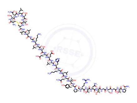 Chemical structure of Calcitonin (Salmon Impurity 10
