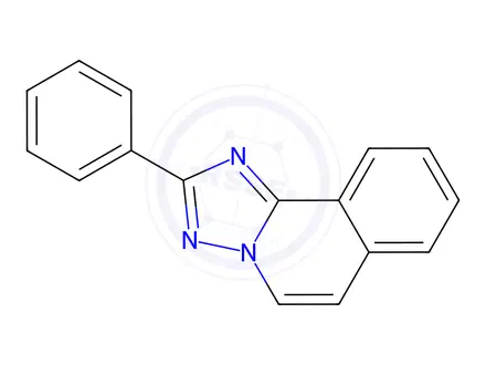Chemical structure of 2-Phenyl-[1,2,4]triazolo[5,1-a]isoquinoline