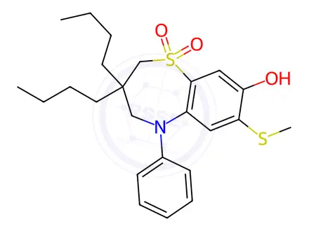 Chemical structure of Elobixibat Impurity 15