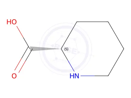 Chemical structure of L-Pipecolic acid
