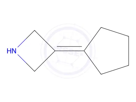 Chemical structure of 3-Cyclopentylideneazetidine
