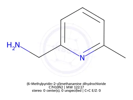 Chemical structure of (6-Methyl-2-pyridinyl)methanamine