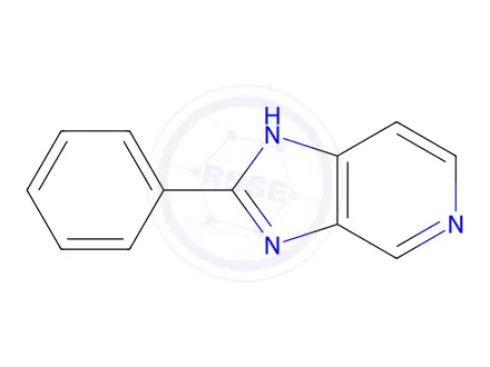 Chemical structure of 2-Phenyl-3H-imidazo[4,5-c]pyridine