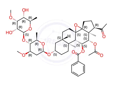 Chemical structure of Tenacissoside I