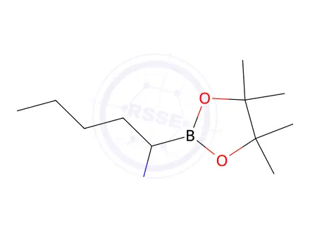 Chemical structure of (R)-1-(4,4,5,5-Tetramethyl-1,3,2-dioxaborolan-2-yl)pentan-1-amine