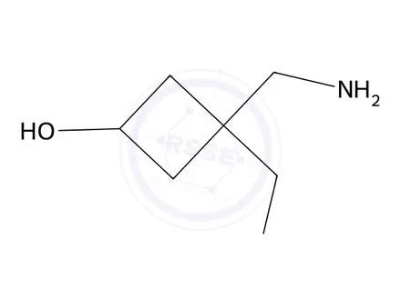 Chemical structure of 3-(Aminomethyl)-3-(hydroxymethyl)cyclobutan-1-ol