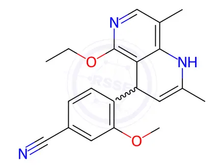 Chemical structure of Finerenone Impurity 393