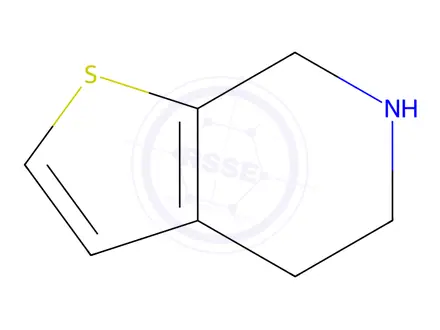 Chemical structure of 4,5,6,7-tetrahydrothieno[2,3-c]pyridine