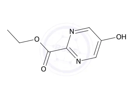 Chemical structure of Ethyl 5-hydroxypyrimidine-2-carboxylate