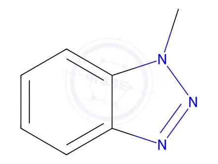 Chemical structure of 1-Methylbenzotriazole