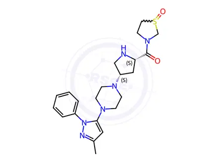 Chemical structure of Teneligliptin Sulfoxide