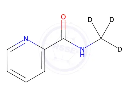Chemical structure of N-Methyl Picolinamide-d3