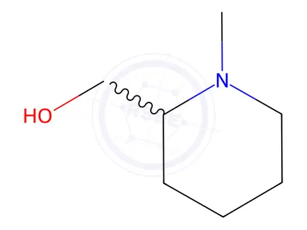 Chemical structure of 1-Methyl-2-piperidinemethanol