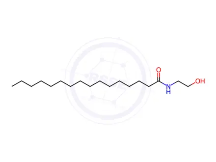 Chemical structure of Tricosanoic Acid Impurity 19 (Palmitoylethanolamide)