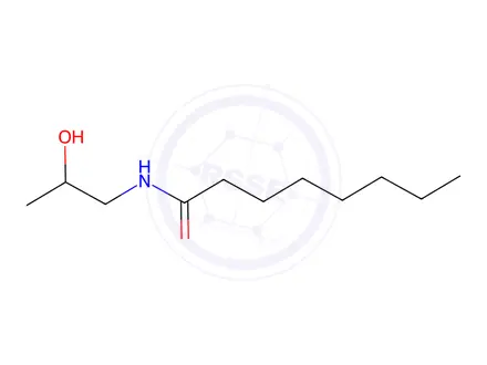 Chemical structure of N-(2-hydroxypropyl)octanamide