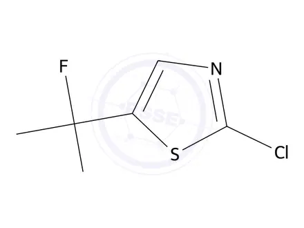 Chemical structure of 2-Chloro-5-(1,1-difluoroethyl)thiazole