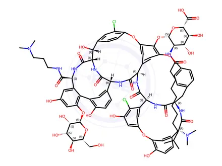 Chemical structure of Dalbavancin Impurity 9 (Dalbavancin B2)