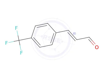 Chemical structure of 3-(4-Trifluoromethylphenyl)propenal