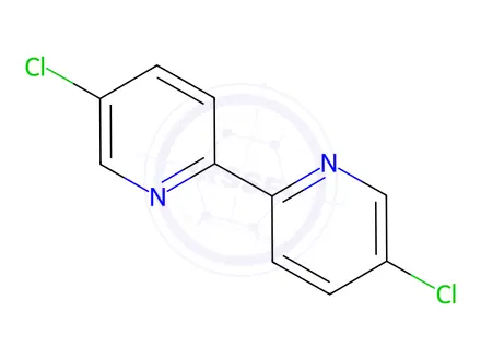 Chemical structure of 5,5'-Dichloro-2,2'-bipyridine