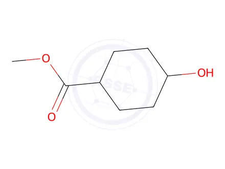 Chemical structure of Methyl trans-4-Hydroxycyclohexanecarboxylate