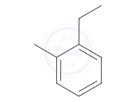 Chemical structure of 2-Ethyltoluene
