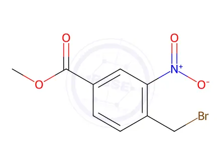 Chemical structure of Methyl 4-(bromomethyl)-3-nitrobenzoate