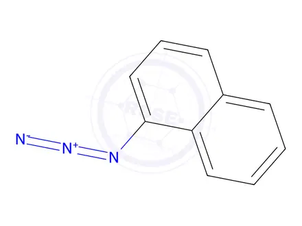 Chemical structure of 1-azidonaphthalene