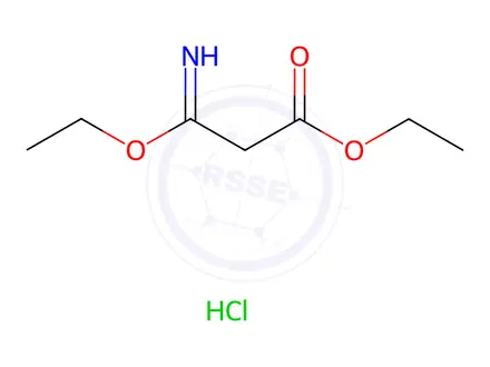 Chemical structure of Ethyl 3-ethoxy-3-iminopropanoate Hydrochloride